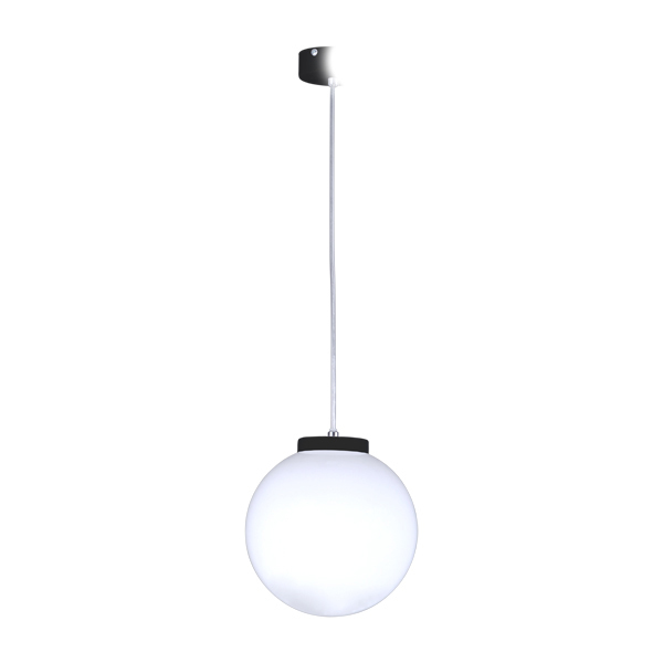 Lampa wisząca KZ-ZWIS-I KULA CZARNY 1