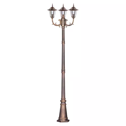 Lampa ogrodowa stojąca K-7009A2/3 CZARNY/ZŁOTY z serii STANDARD 1