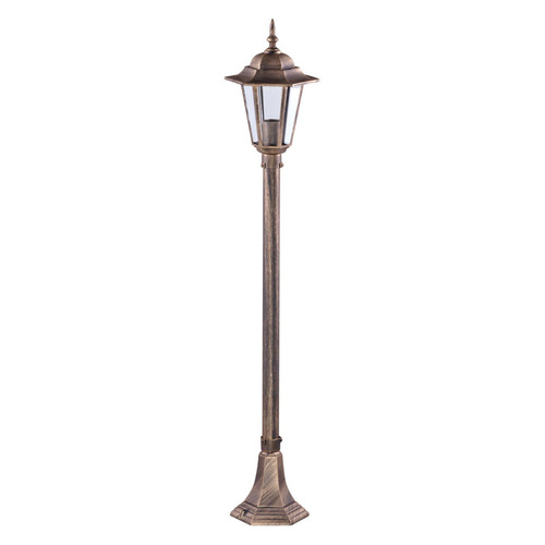 Lampa ogrodowa stojąca K-6009B CZARNY/ZŁOTY z serii STANDARD 1