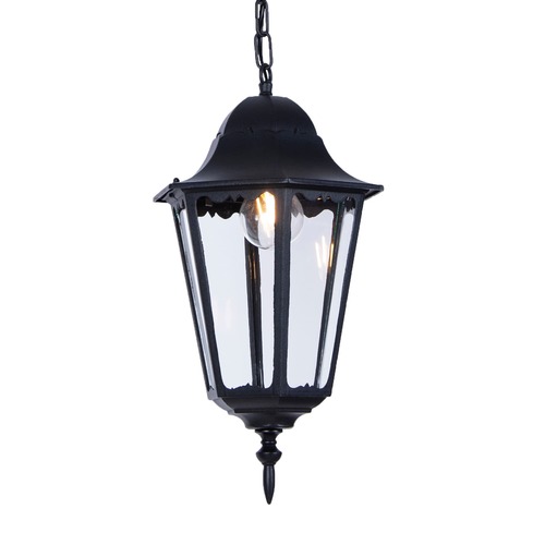 Lampa ogrodowa wisząca K-5006H CZARNY z serii LOZANA 1