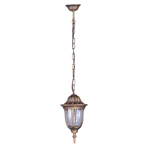 Lampa ogrodowa wisząca K-5007H/N CZARNY/ZŁOTY z serii VASCO 1