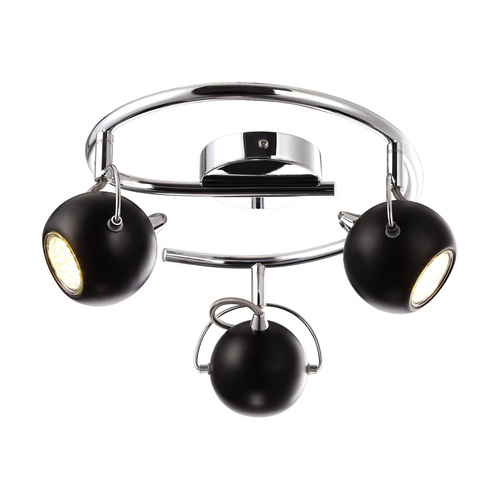 Lampa sufitowa K-8002/3G BK z serii SALVA BLACK 1