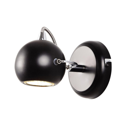 Kinkiet K-8002/1 BK z serii SALVA BLACK 1