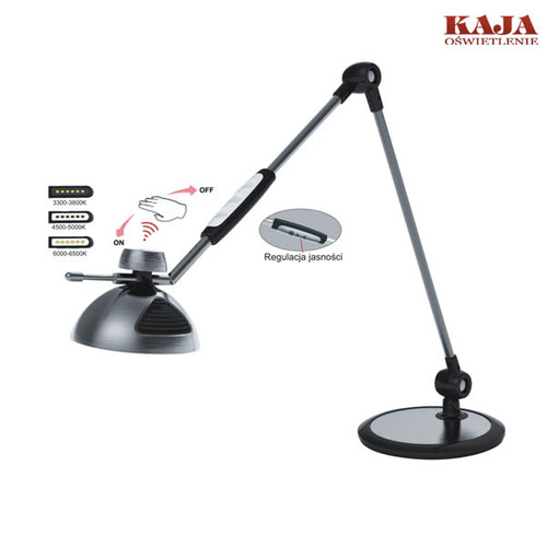 Lampka biurkowa K-BL1217 SREBRNY z serii MORINO 1