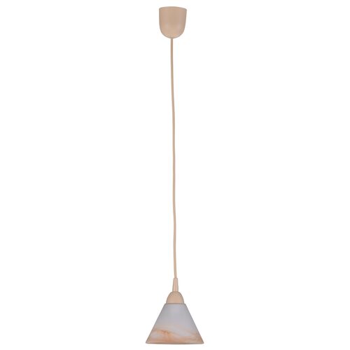 Lampa wisząca KZ-STOŻEK BEŻ z serii STOŻEK 1
