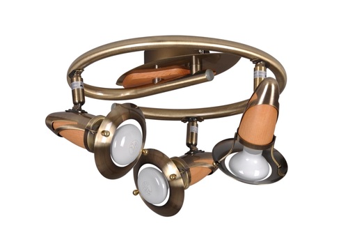 Lampa sufitowa K-LS-605G-340 PATYNA/BUK z serii ORION 1