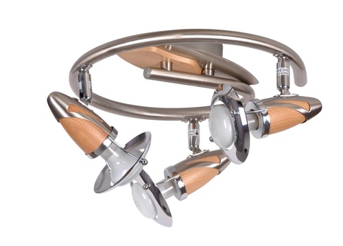 Lampa sufitowa K-LS-605G-340 CHROM/BUK z serii ORION 1