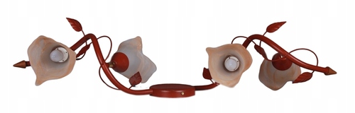 Lampa sufitowa K-56 RDZAWY z serii KANO 1