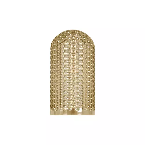 Klosz K.33040 wysoka donica ryflowana - bursztyn 1