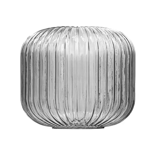 Klosz K.33039 mała beczka ryflowana - grafit 1