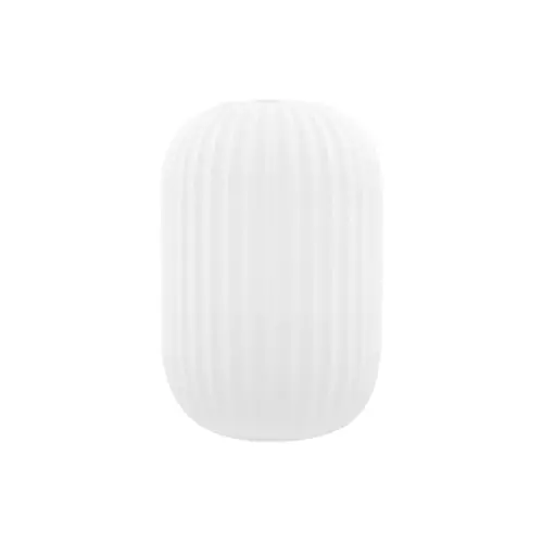 Klosz K.33045 mały wazon ryflowany - biały 1