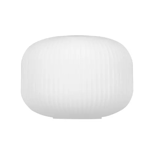 Klosz K.33049 duża beczka ryflowana - biały 1